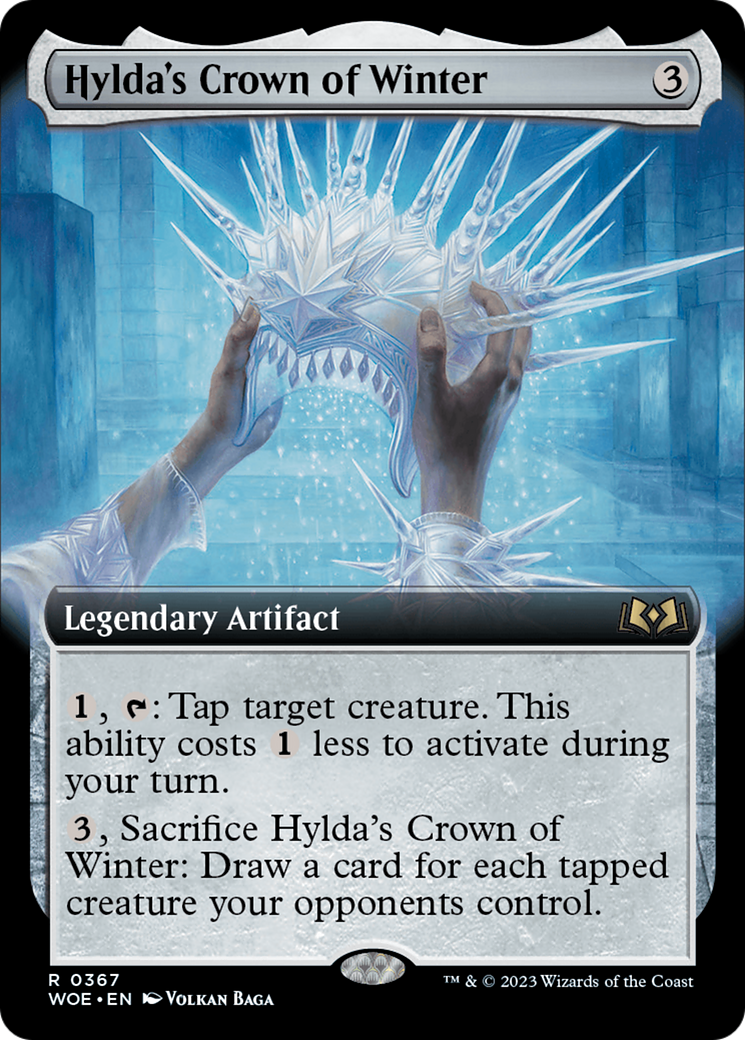 Hylda's Crown of Winter (Extended Art) [Wilds of Eldraine] | Exor Games New Glasgow