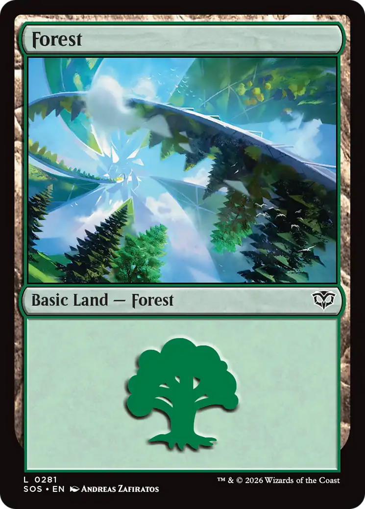 Forest (0281) [Secrets of Strixhaven] | Exor Games New Glasgow