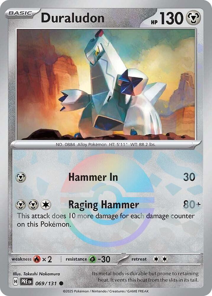Duraludon (069/131) (Poke Ball Pattern) [Scarlet & Violet: Prismatic Evolutions] | Exor Games New Glasgow