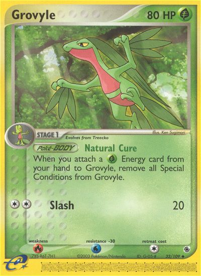 Grovyle (32/109) [EX: Ruby & Sapphire] | Exor Games New Glasgow