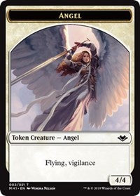 Angel (002) // Zombie (007) Double-Sided Token [Modern Horizons Tokens] | Exor Games New Glasgow