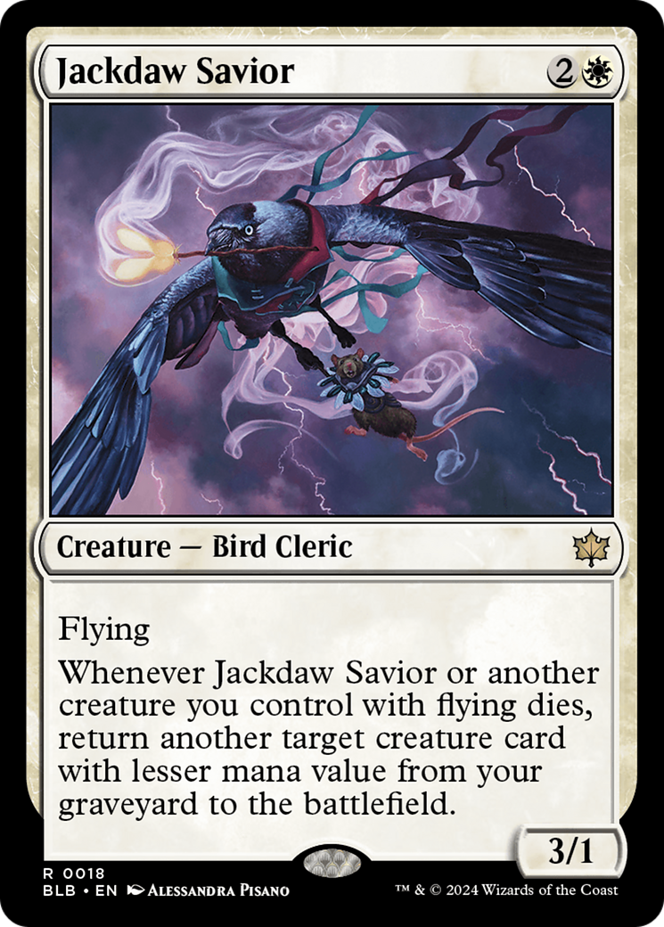 Jackdaw Savior [Bloomburrow] | Exor Games New Glasgow