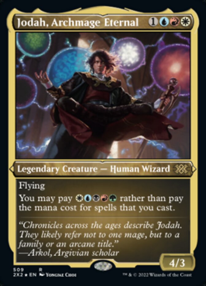 Jodah, Archmage Eternal (Foil Etched) [Double Masters 2022] | Exor Games New Glasgow