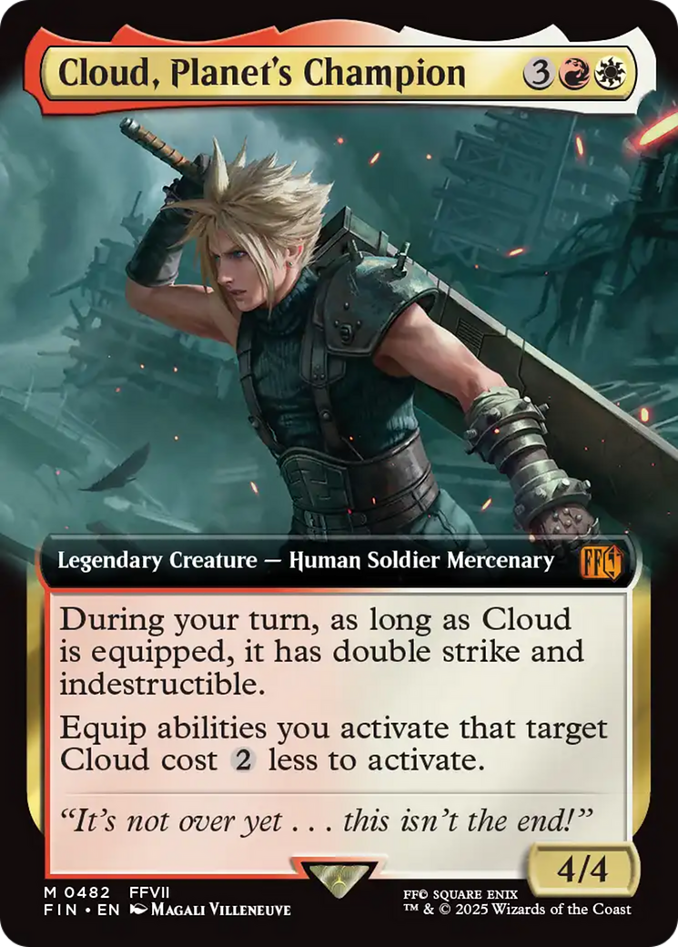 Cloud, Planet's Champion (Extended Art) [FINAL FANTASY] | Exor Games New Glasgow