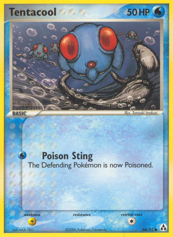 Tentacool (66/92) [EX: Legend Maker] | Exor Games New Glasgow