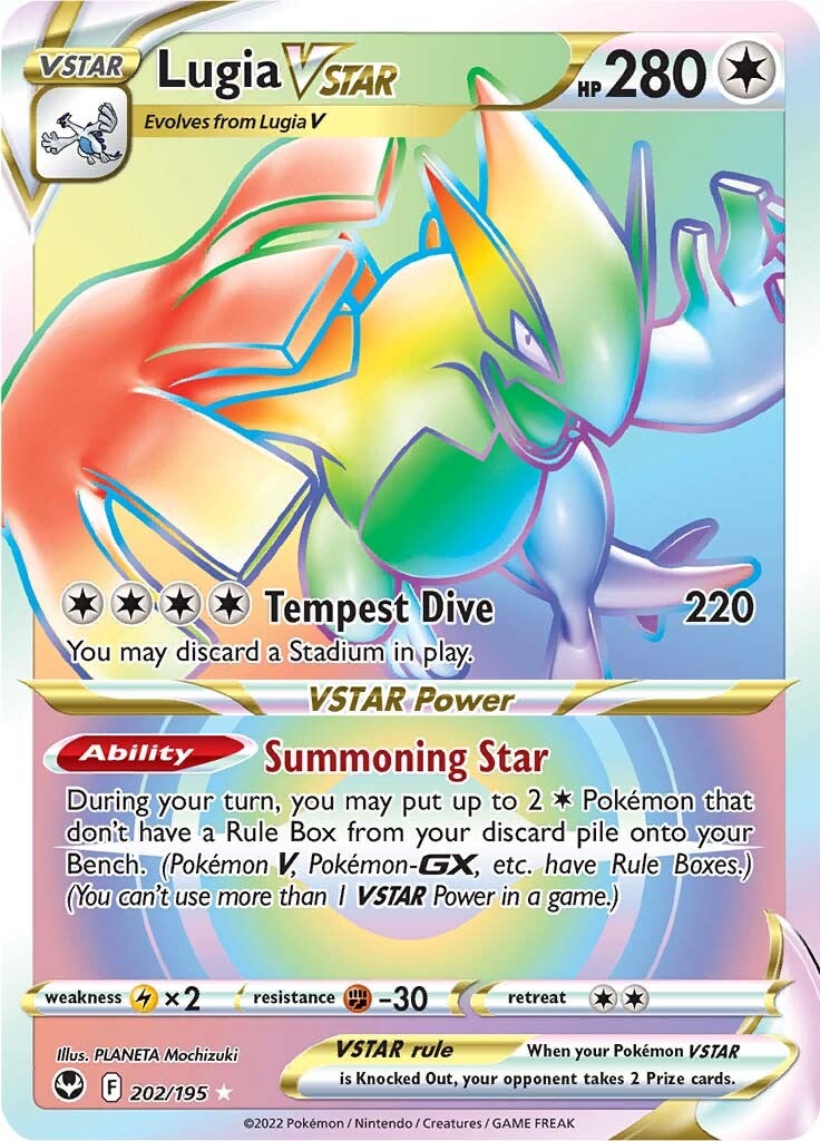 Lugia VSTAR (202/195) [Sword & Shield: Silver Tempest] | Exor Games New Glasgow