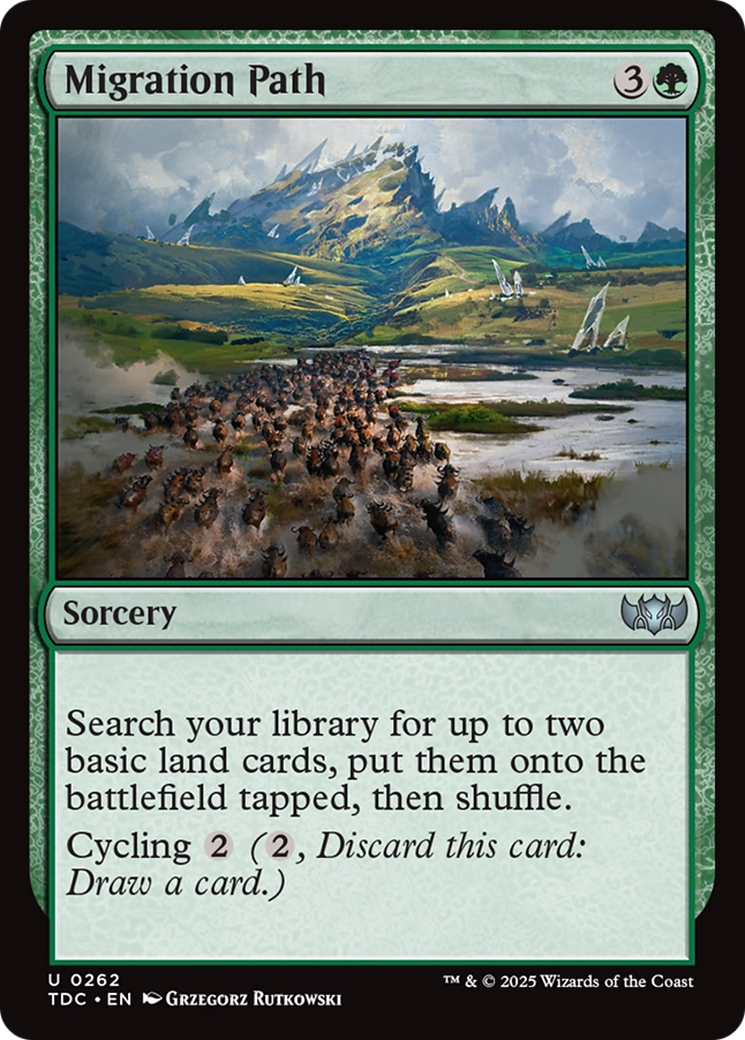 Migration Path [Tarkir: Dragonstorm Commander] | Exor Games New Glasgow