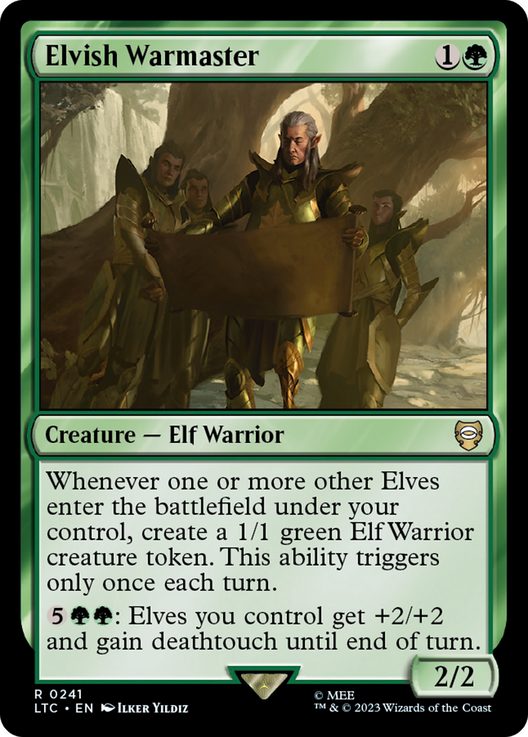 Elvish Warmaster [The Lord of the Rings: Tales of Middle-Earth Commander] | Exor Games New Glasgow