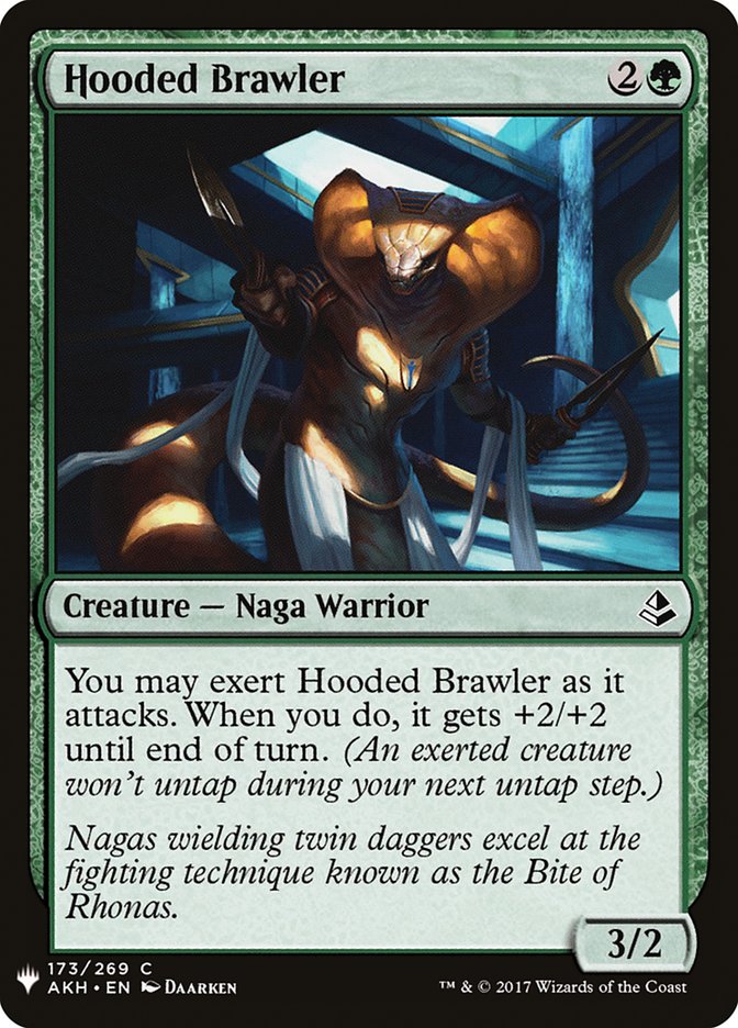 Hooded Brawler [Mystery Booster] | Exor Games New Glasgow