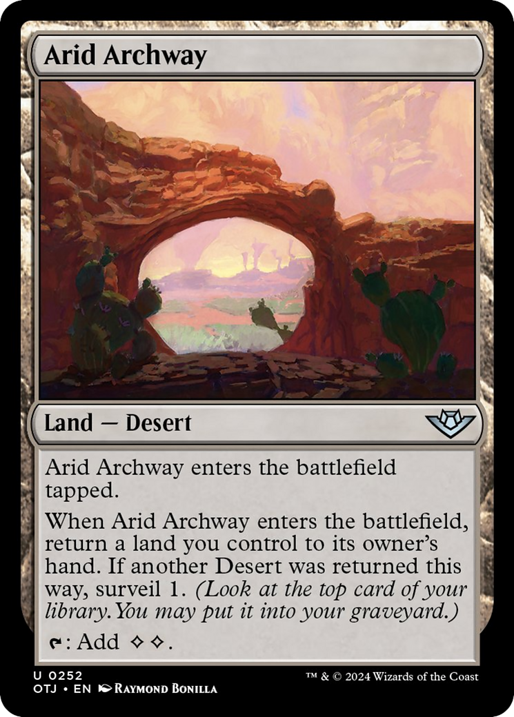 Arid Archway [Outlaws of Thunder Junction] | Exor Games New Glasgow