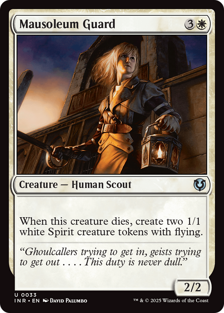 Mausoleum Guard [Innistrad Remastered] | Exor Games New Glasgow