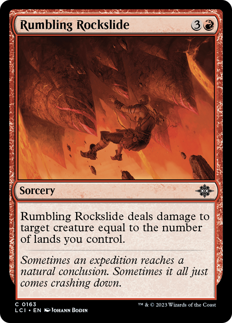 Rumbling Rockslide [The Lost Caverns of Ixalan] | Exor Games New Glasgow