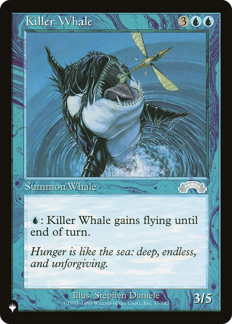 Killer Whale [The List Reprints] | Exor Games New Glasgow