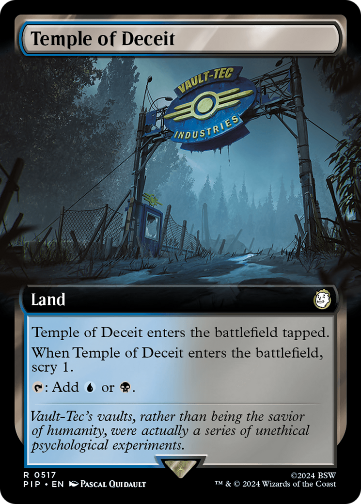 Temple of Deceit (Extended Art) [Fallout] | Exor Games New Glasgow