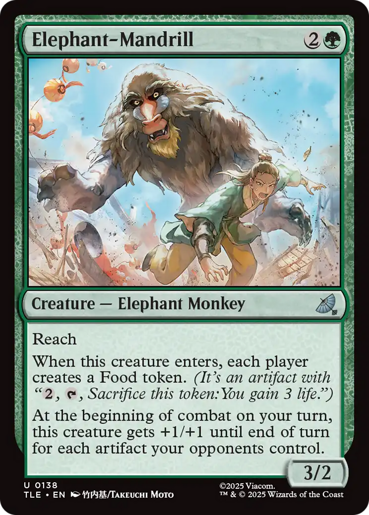 Elephant-Mandrill [Avatar: The Last Airbender: Eternal-Legal] | Exor Games New Glasgow