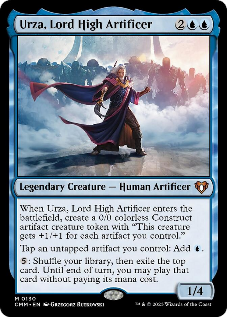 Urza, Lord High Artificer [Commander Masters] | Exor Games New Glasgow