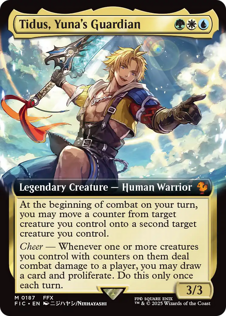 Tidus, Yuna's Guardian (Extended Art) [FINAL FANTASY Commander] | Exor Games New Glasgow