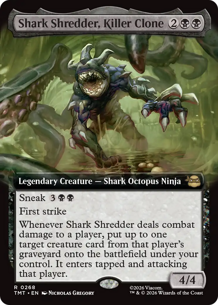 Shark Shredder, Killer Clone (Extended Art) [Teenage Mutant Ninja Turtles] | Exor Games New Glasgow