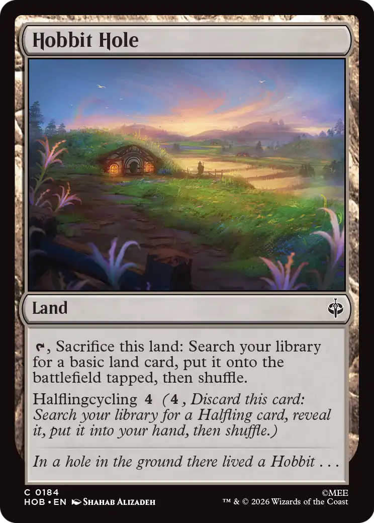 Hobbit Hole [The Hobbit] | Exor Games New Glasgow