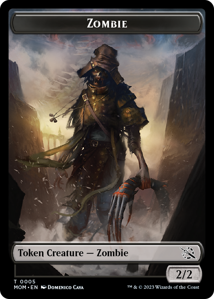 Zombie Token [March of the Machine Tokens] | Exor Games New Glasgow