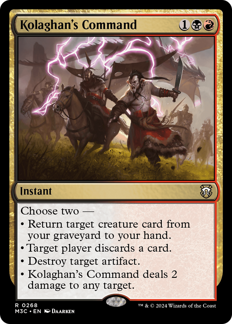 Kolaghan's Command [Modern Horizons 3 Commander] | Exor Games New Glasgow