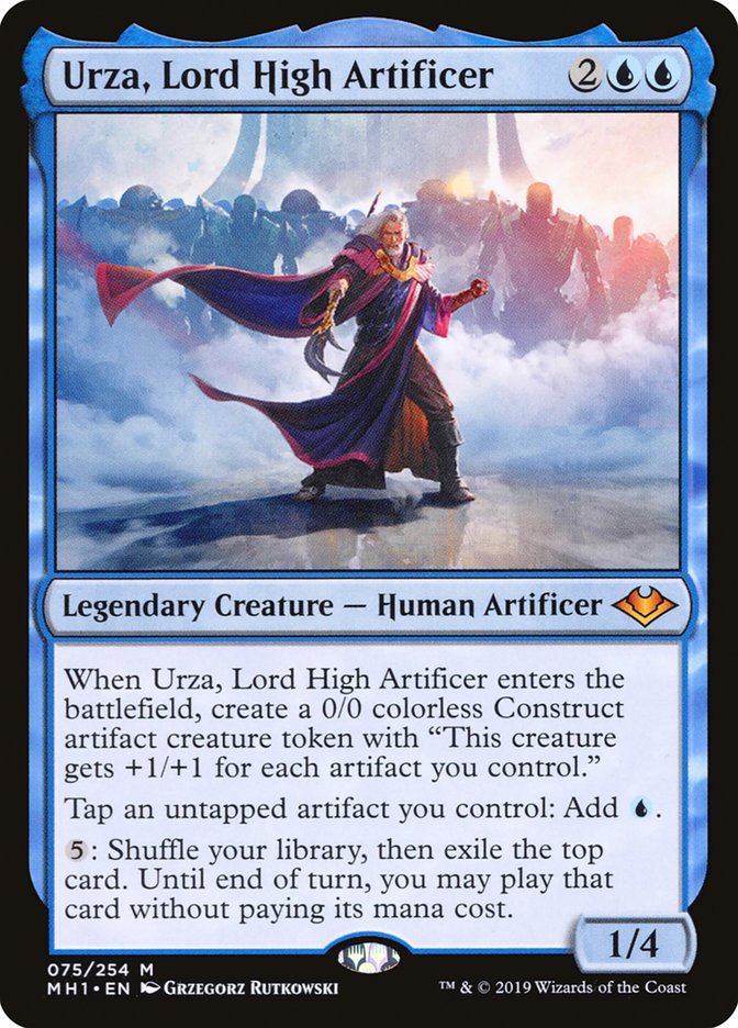 Urza, Lord High Artificer [Modern Horizons] | Exor Games New Glasgow