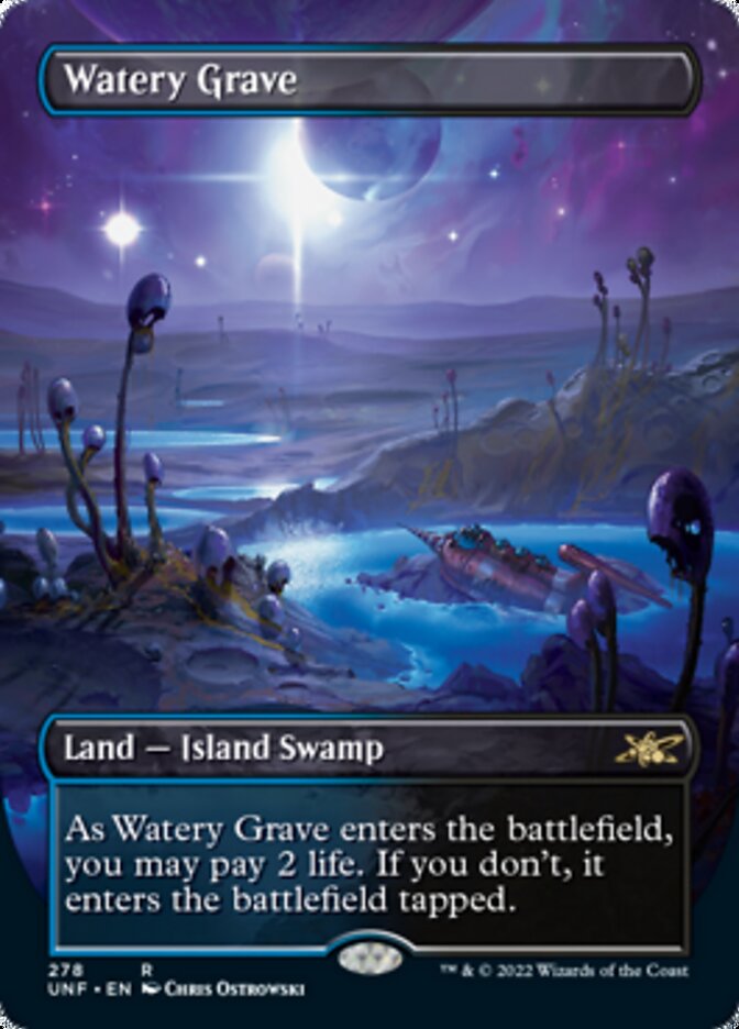 Watery Grave (Borderless) [Unfinity] | Exor Games New Glasgow