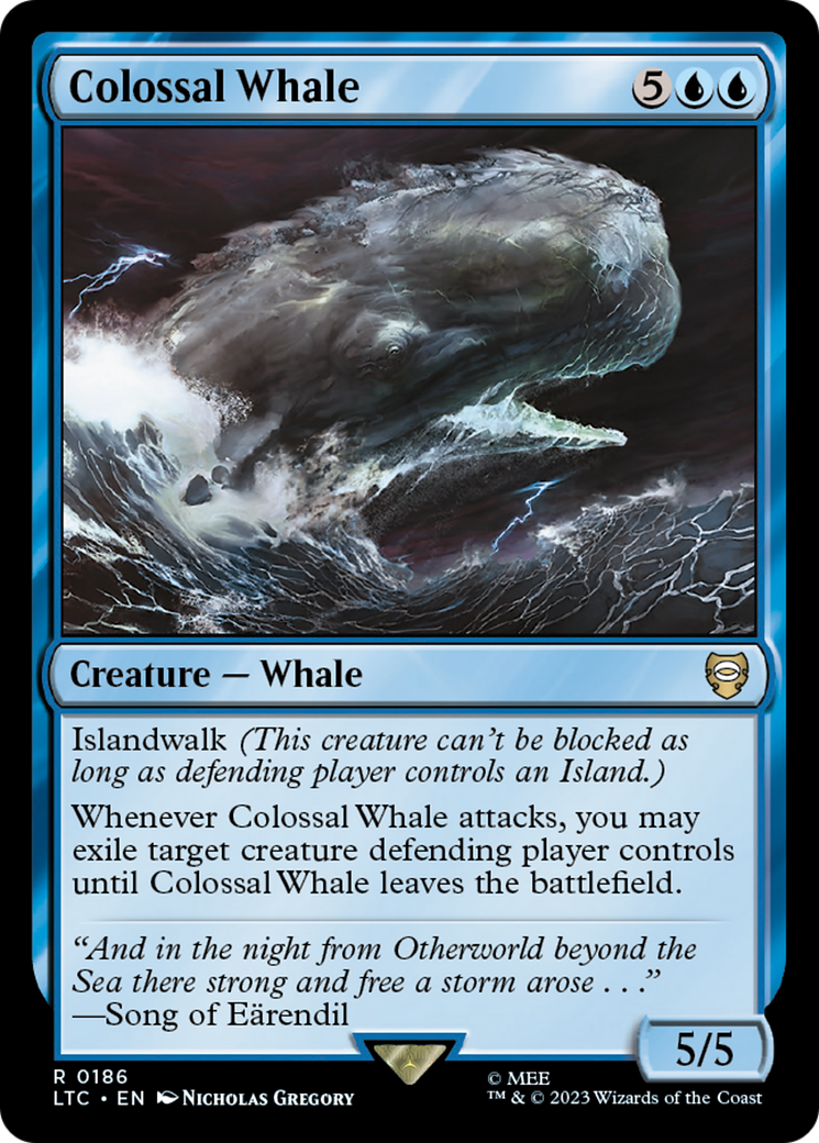 Colossal Whale [The Lord of the Rings: Tales of Middle-Earth Commander] | Exor Games New Glasgow