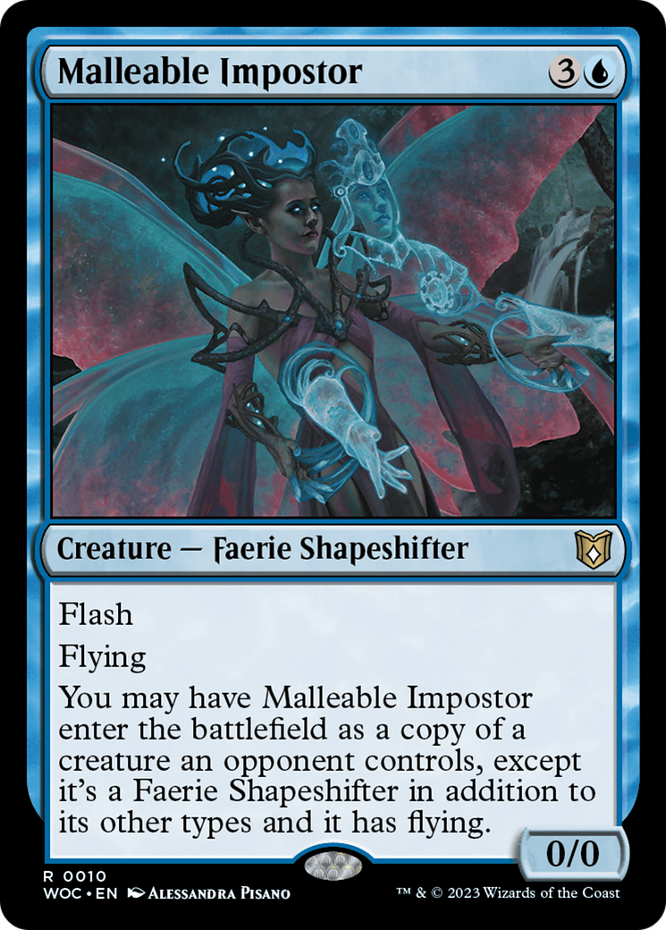 Malleable Impostor [Wilds of Eldraine Commander] | Exor Games New Glasgow