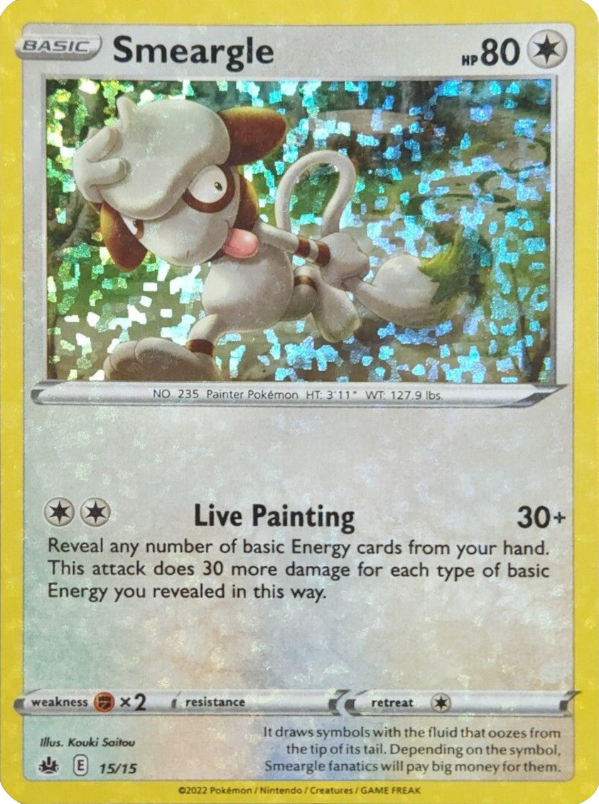 Smeargle (15/15) [McDonald's Promos: Match Battle] | Exor Games New Glasgow