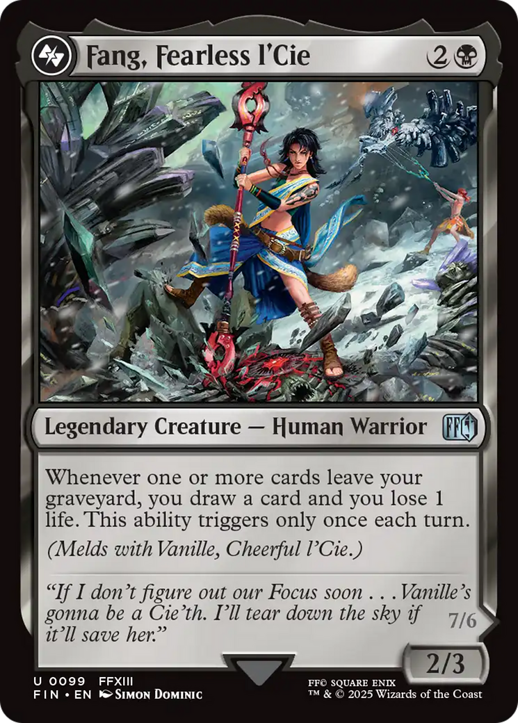 Fang, Fearless l'Cie [FINAL FANTASY] | Exor Games New Glasgow
