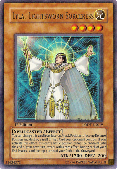 Lyla, Lightsworn Sorceress [LODT-EN019] Ultra Rare | Exor Games New Glasgow