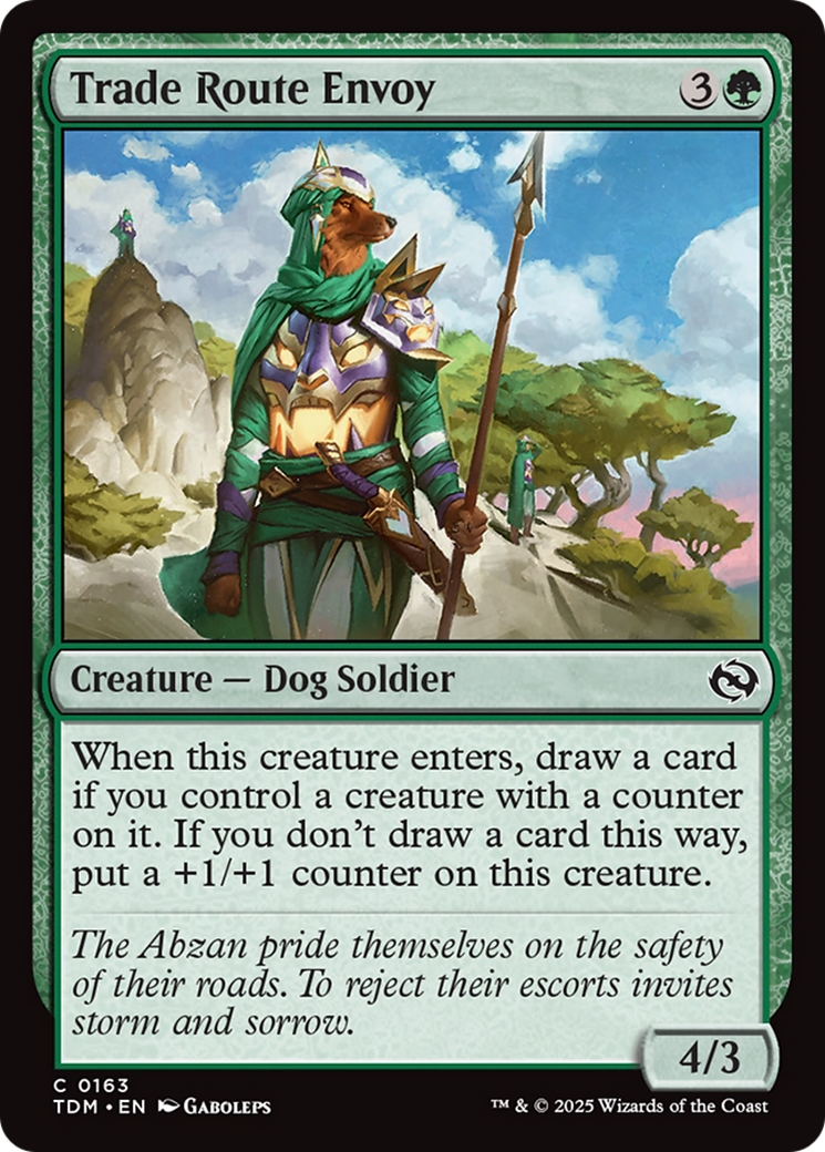 Trade Route Envoy [Tarkir: Dragonstorm] | Exor Games New Glasgow