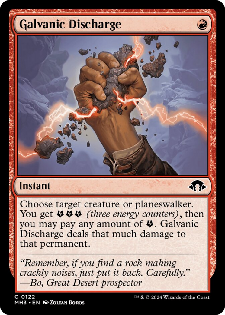 Galvanic Discharge [Modern Horizons 3] | Exor Games New Glasgow