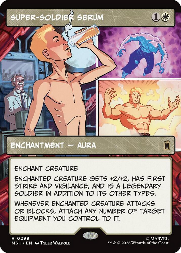 Super-Soldier Serum (Borderless) [Marvel Super Heroes] | Exor Games New Glasgow