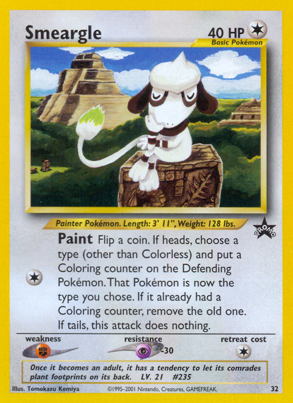 Smeargle (32) [Wizards of the Coast: Black Star Promos] | Exor Games New Glasgow