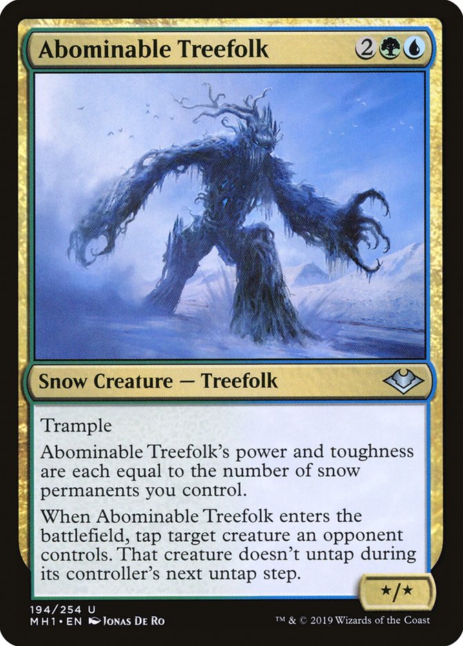 Abominable Treefolk [Modern Horizons] | Exor Games New Glasgow