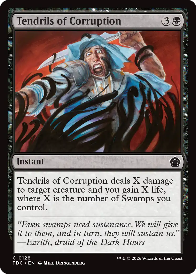 Tendrils of Corruption [Foundations Commander] | Exor Games New Glasgow