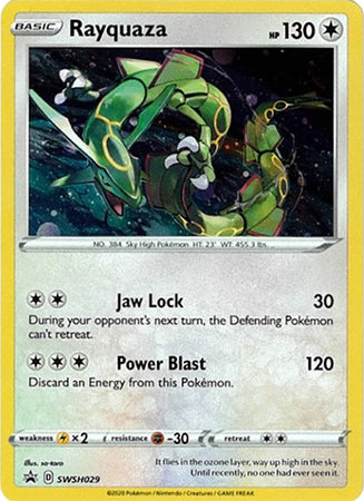 Rayquaza (SWSH029) [Sword & Shield: Black Star Promos] | Exor Games New Glasgow