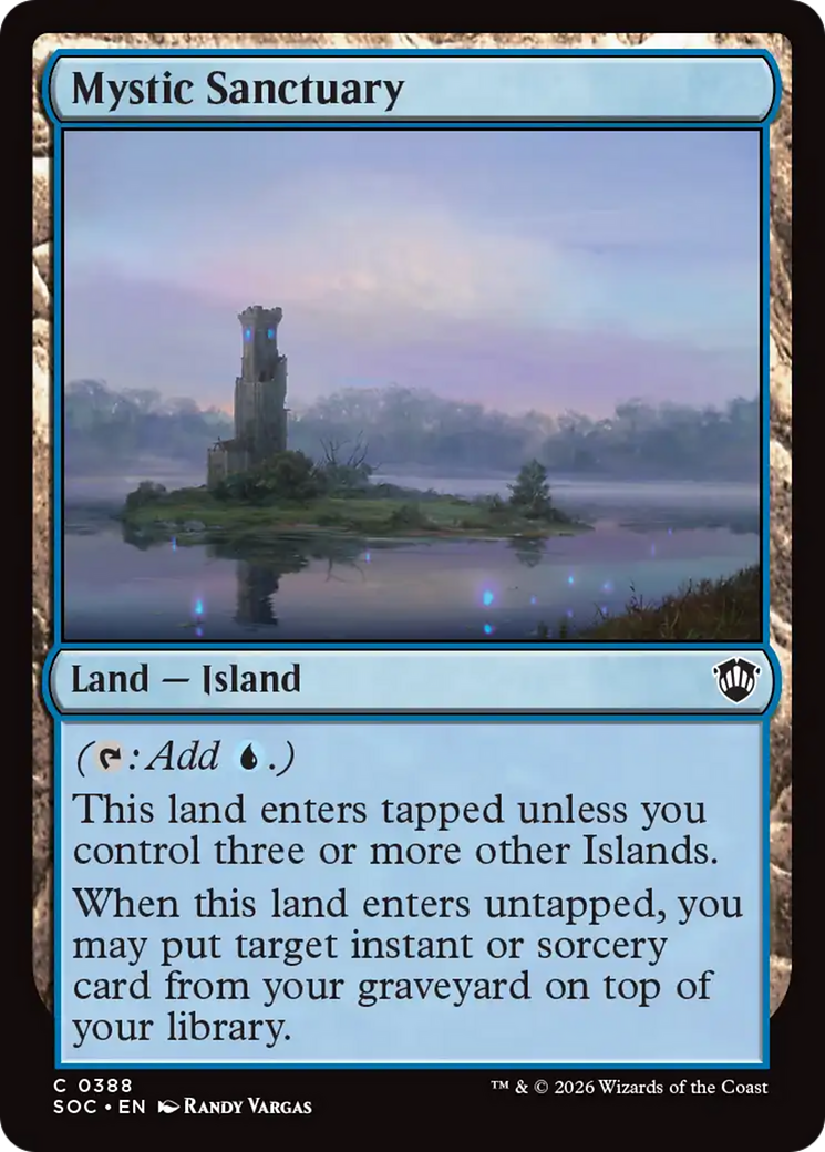 Mystic Sanctuary [Secrets of Strixhaven Commander] | Exor Games New Glasgow