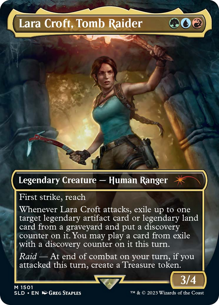 Lara Croft, Tomb Raider [Secret Lair Drop Series] | Exor Games New Glasgow