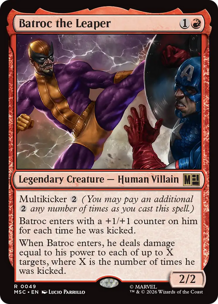 Batroc the Leaper [Marvel Super Heroes Commander] | Exor Games New Glasgow