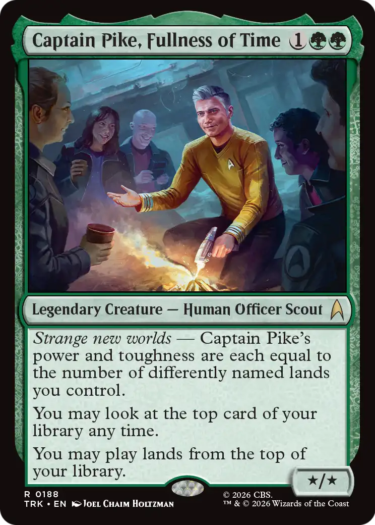 Captain Pike, Fullness of Time [Star Trek] | Exor Games New Glasgow