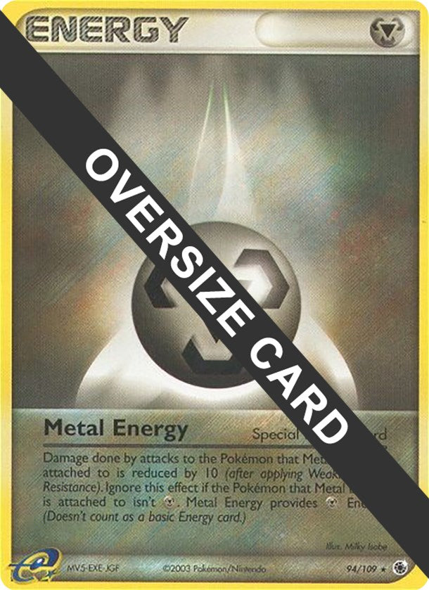Metal Energy (94/109) (Jumbo Card) [EX: Ruby & Sapphire] | Exor Games New Glasgow