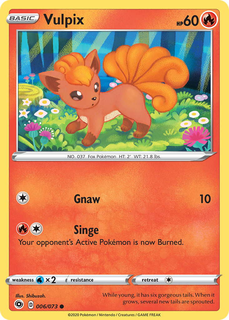 Vulpix (006/073) [Sword & Shield: Champion's Path] | Exor Games New Glasgow