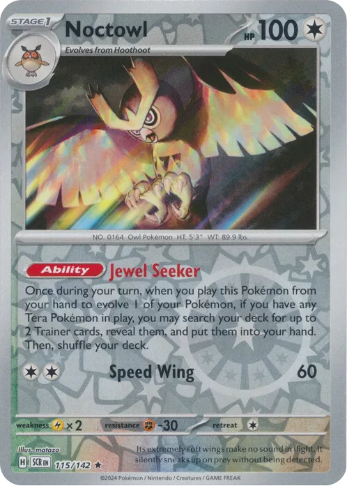 Noctowl (115/142) [Scarlet & Violet: Stellar Crown] | Exor Games New Glasgow