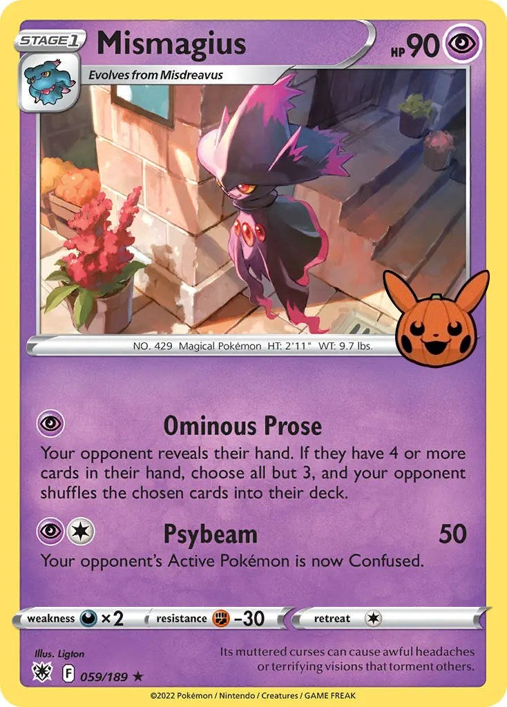 Mismagius (059/189) [Trick or Trade] | Exor Games New Glasgow