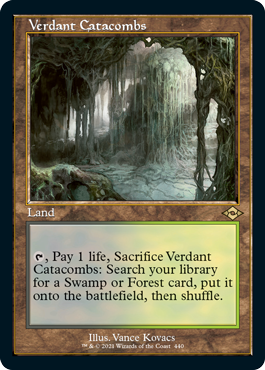 Verdant Catacombs (Retro Foil Etched) [Modern Horizons 2] | Exor Games New Glasgow