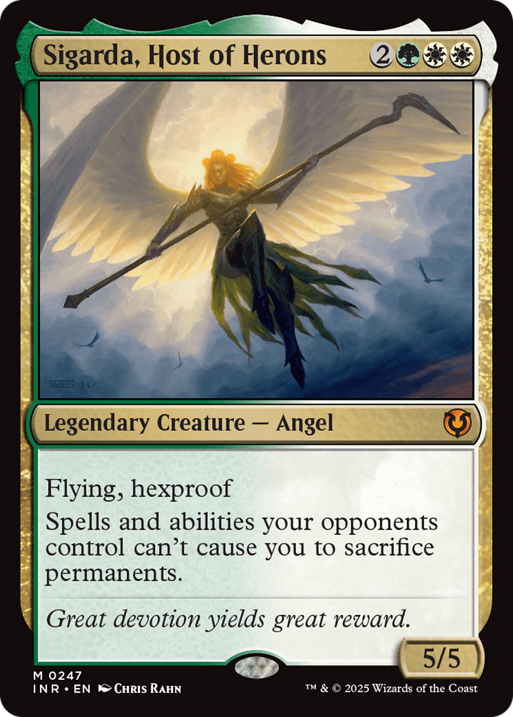 Sigarda, Host of Herons (Retro Frame) [Innistrad Remastered] | Exor Games New Glasgow
