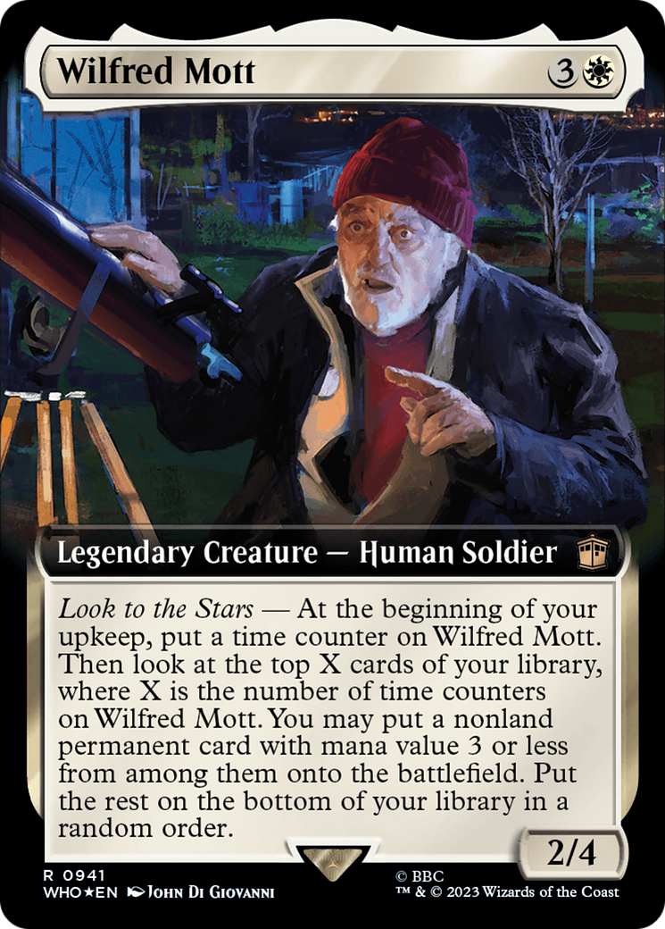 Wilfred Mott (Extended Art) (Surge Foil) [Doctor Who] | Exor Games New Glasgow